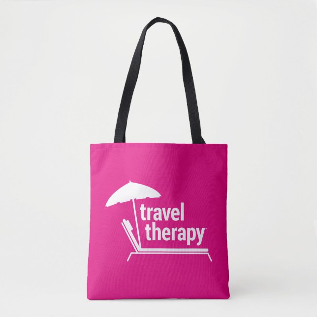 Tote Bolsa da terapia do viagem (Frente)