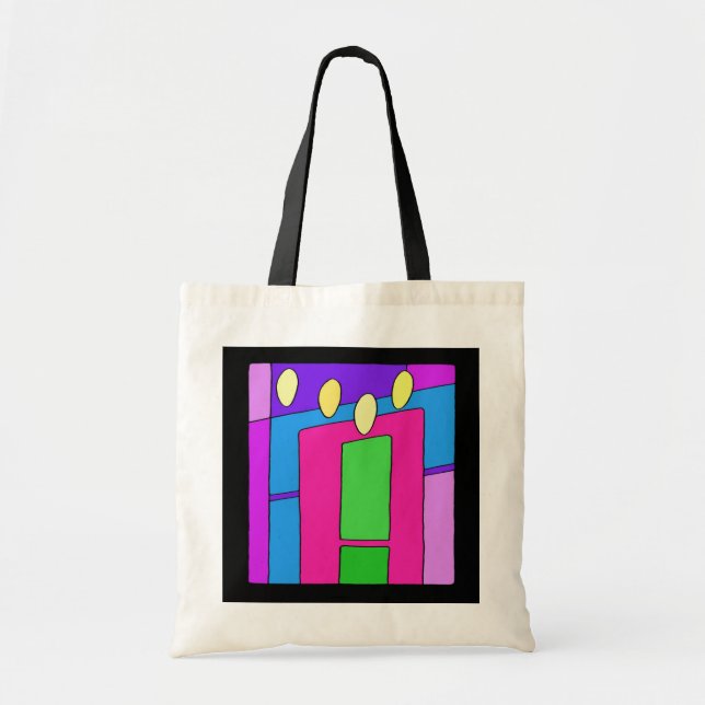 Tote Bolsa das Velas de Inverno (Frente)