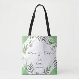 Tote Bolsa de 25 Verde Chic Botânica