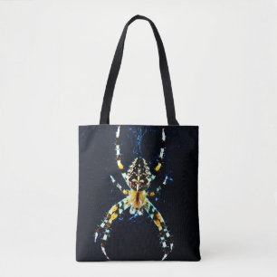 Tote Bolsa de Aranha do Jardim Europeu