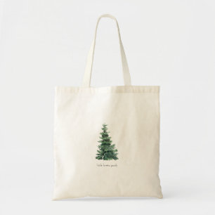 Tote Bolsa de árvore do pinheiro