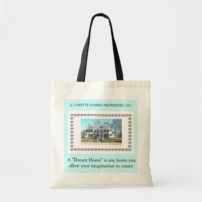Tote Bolsa de aspas - Design 3 (Frente)