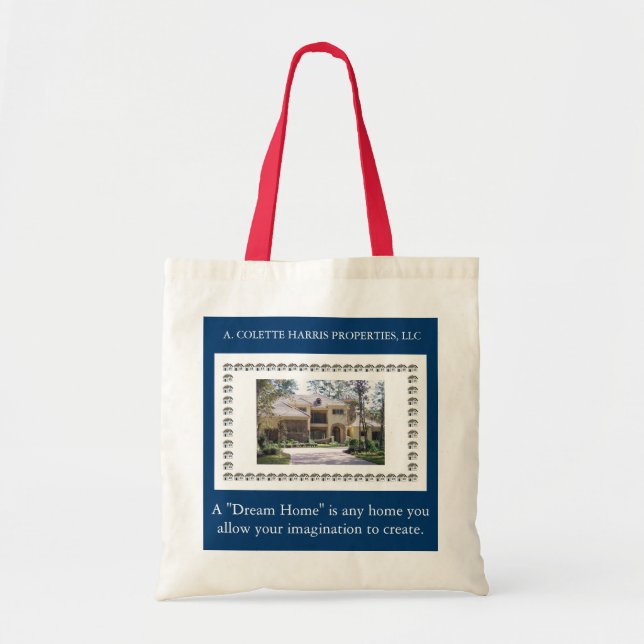 Tote Bolsa de aspas - Design 5 (Frente)