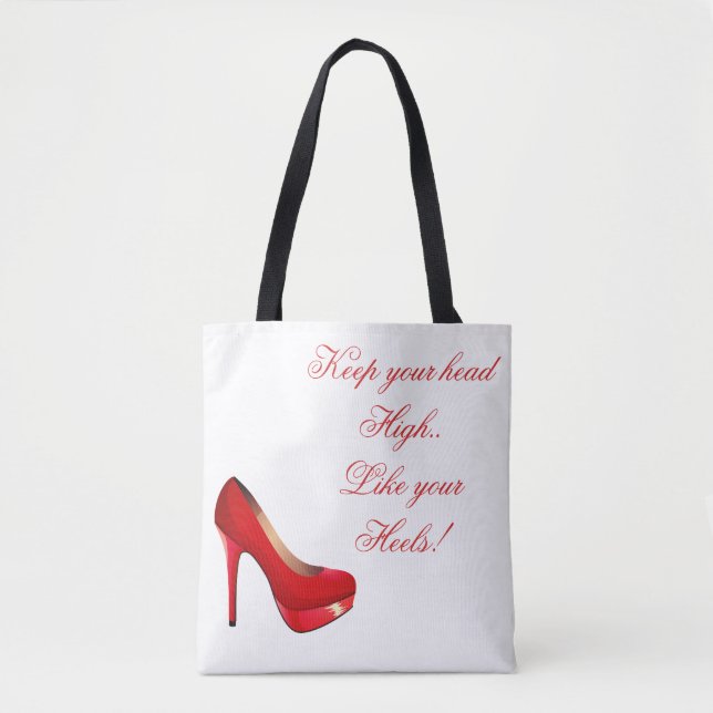 Tote Bolsa de aspas inspiradoras (Frente)