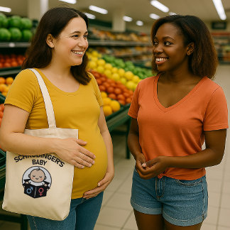 Tote Bolsa de Bebê de Schrödinger – Menino ou Menina? E