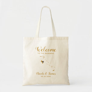 Tote Bolsa de Boas-vindas ao Casamento de Destino das B