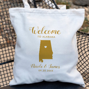 Tote Bolsa de Boas-vindas ao Casamento de Destino do Al