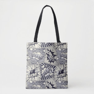Tote Bolsa de Bolhas de Discurso de Livro de BD