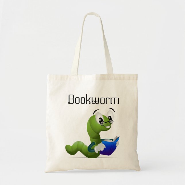 Tote Bolsa de Bookworm (Frente)