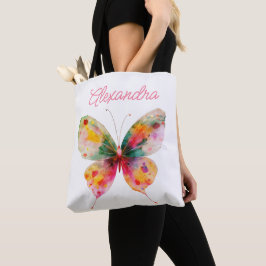 Tote Bolsa de borboleta personalizada