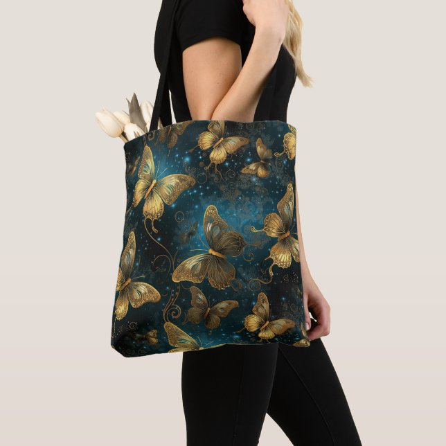 Tote Bolsa de Bordas do ouro (Close Up)