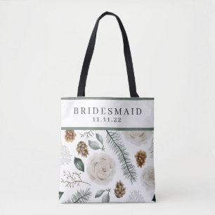 Tote Bolsa de Bridesmaid Personalizada