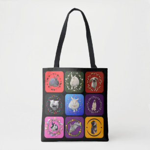 Tote Bolsa de Bunnies em Todo Lugar