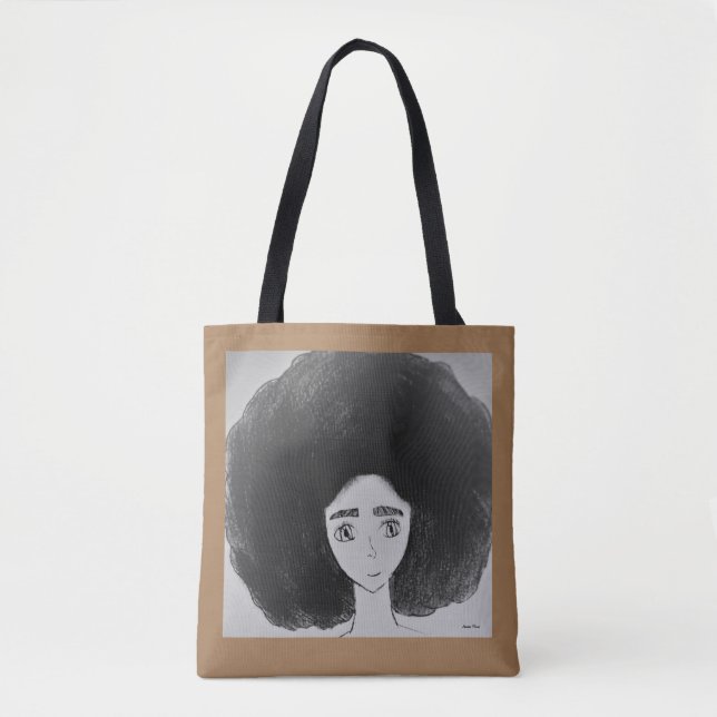 Tote Bolsa de cabelo (Frente)