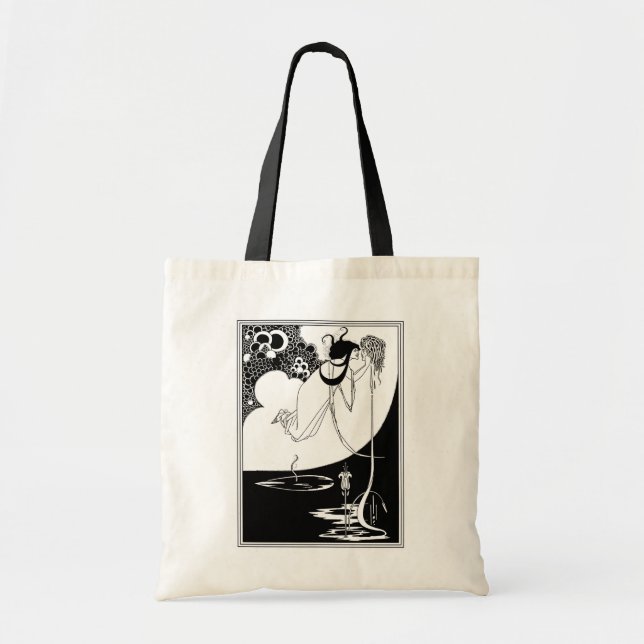Tote Bolsa de canvas: Beardsley - O Climax (Frente)