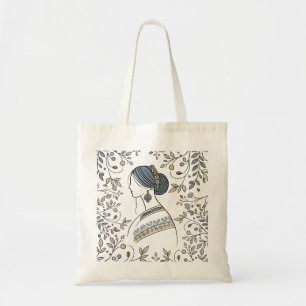 Tote Bolsa de Canvas de Arte Folclórica Ucraniana