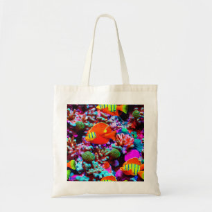 Tote Bolsa de Canvas de recife de coral
