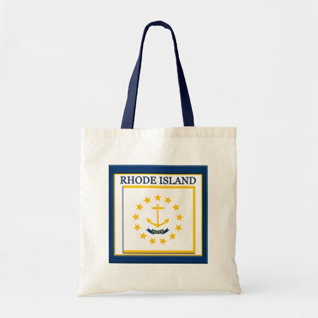 Tote Bolsa de canvas Design de Orçamento de Sinalizador (Frente)