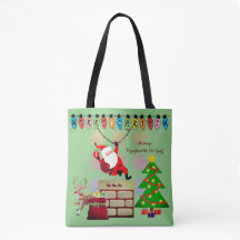 Bolsa de Carregar de Espírito de Natal