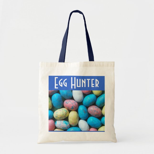 Tote Bolsa de chocolate de ovelha em Páscoa (Frente)