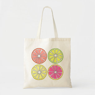 Tote Bolsa de citrinos (Limão de limão de toranja-limão