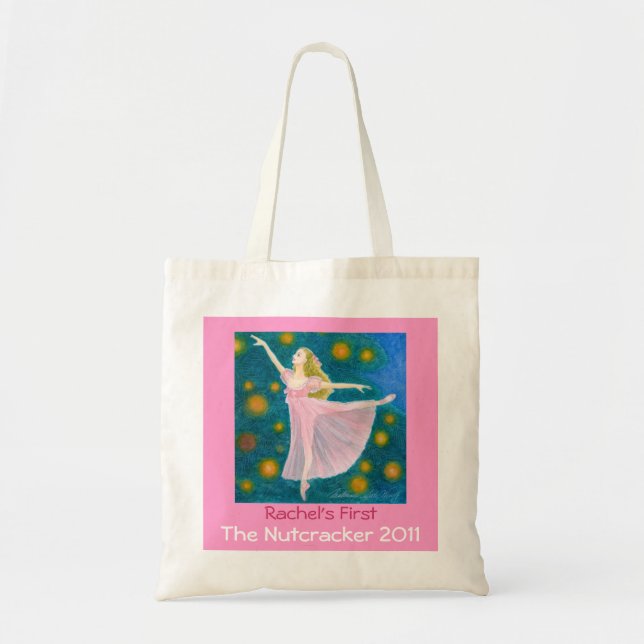 Tote Bolsa de Clara do Nutcracker do seu dançarino o (Frente)