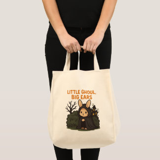 Tote Bolsa de Coelhinho de Halloween Louco e Bonito