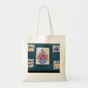 Tote Bolsa de colagem de Fruta e ventilador