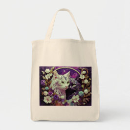 Tote Bolsa de compra com Ilustração de Cat