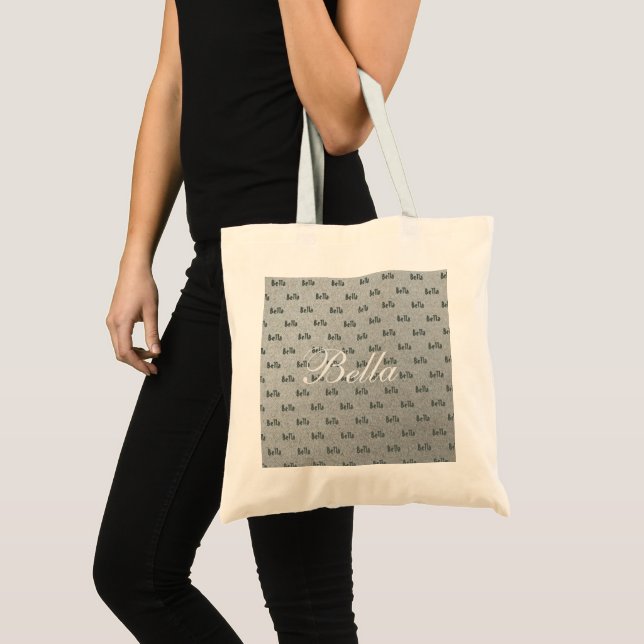 Tote Bolsa de compra de bolsa de canvas personalizada d (Frente (produto))