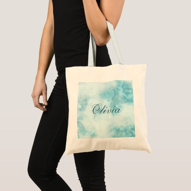 Tote Bolsa de compra de canvas de bolsa personalizada d (Frente (produto))