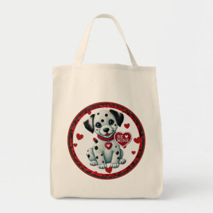 Tote Bolsa de compra de papoila Dalmaciana - Seja meu N