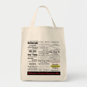 Tote Bolsa de compra Eureka Chinatown 1884