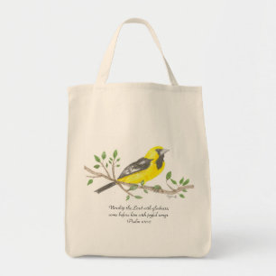 Tote Bolsa de compra orgânica Oriole