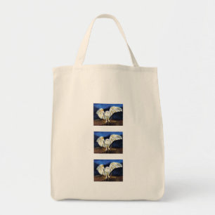 Tote Bolsa de compra Orgânica Snowy Owl