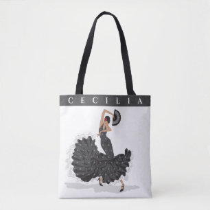 Tote Bolsa de Compra personalizada do Flamenco