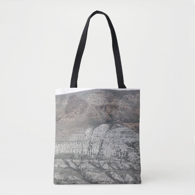 Tote Bolsa de Compras com Superfície Rochosa (Frente)