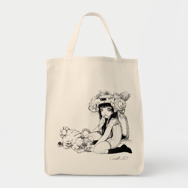 Tote Bolsa de Compras de Amigos Simbióticos (Frente)