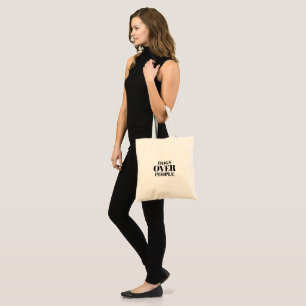 Tote Bolsa de Compras Divertida para Amantes de Cães -