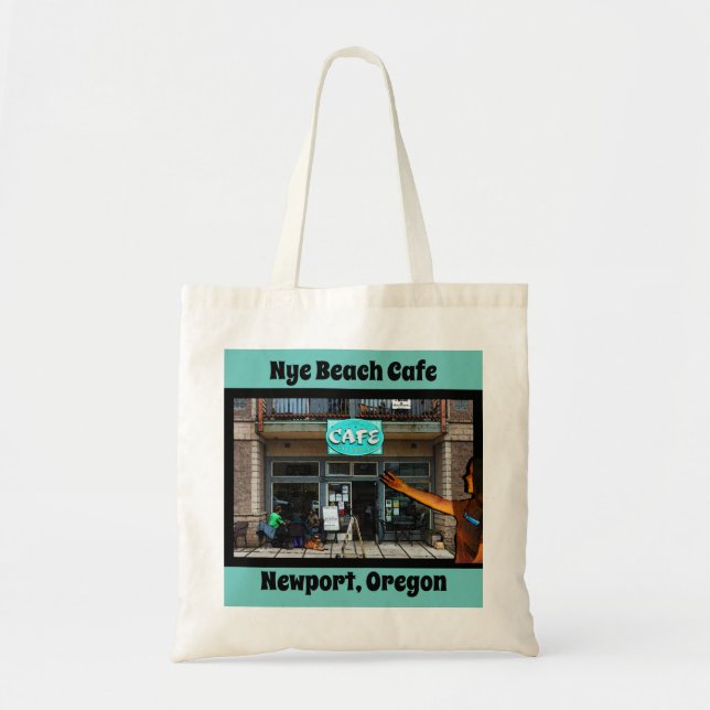 Tote Bolsa de Compras do Nye Beach Café (Frente)