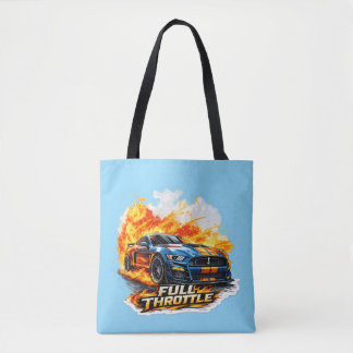 Tote 🏁🔥 Bolsa de Compras Full Throttle 👜🚗