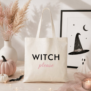 Tote Bolsa de compras moderna de Halloween 'Bruxa, por