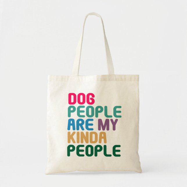 Tote Bolsa de Compras para Amantes de Cachorros (Frente)