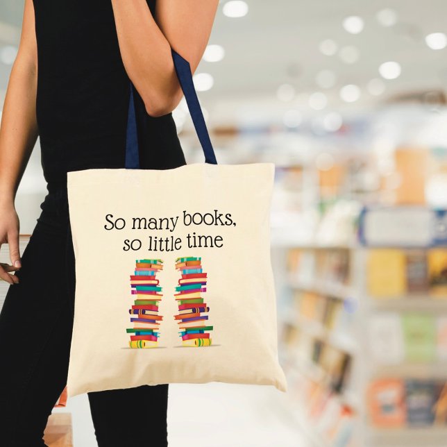 Tote Bolsa de Compras para Amantes de Livros (Criador carregado)