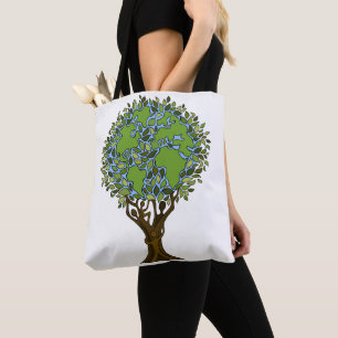 Tote Bolsa de compras para famílias do exterior