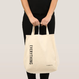 Tote Bolsa de Compras Personalizada com Design Simples