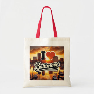 Tote Bolsa de Compras Reflections Baltimore: Hora Doura