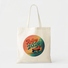 Tote Bolsa de Compras Retro de Patins para 2026