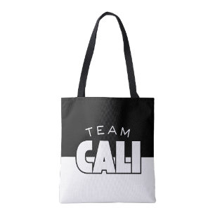 Tote Bolsa de compras reutilizável da Team Cali