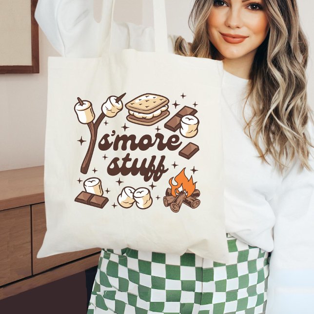 Tote Bolsa de compras S'more Stuff, Bolsa de lona diver (Criador carregado)